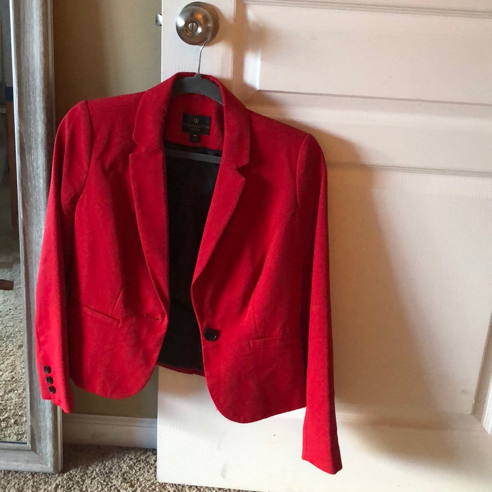 Red Worthington Blazer - Picture 1 of 2